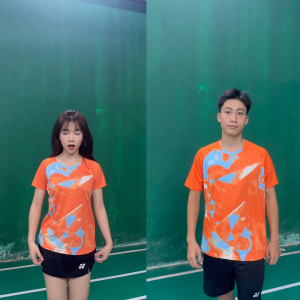 Áo YONEX Nam Nữ Vải Mè Thoáng Mát Co Giãn 4 Chiều – Chơi Cầu Lông Tennis Pickleball Chạy Bộ (771)
