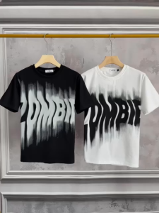 Áo Thun Cổ Tròn ZOMBIE Tay Ngắn Vải Cotton Co Giãn 4 Chiều Form Regular Fit - TUTEE