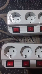 Stop Kontak 3 4 5 Lubang + Switch (Setiap Lubang) Mikotek Saklar On Off Tanpa Kabel-FHLC