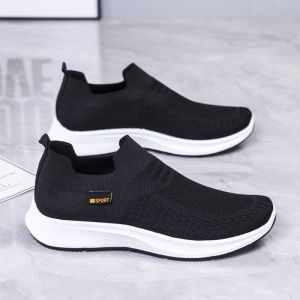 Men Running Sneakers Hollow Mesk Breathable Sports Shoes Casual Mid-cut non-slip soft Running Shoes for Men