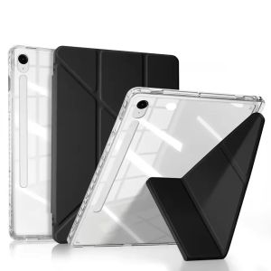 2025 New Y-Fold Smart Case for Samsung Galaxy Tab S11 Ultra 14.6 inch Funda For S11 Ultra 14.6" HD Acrylic Back Shockproof Cover