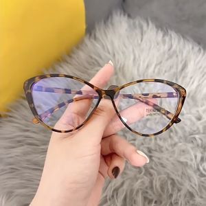 Kacamata antiradiasi kacamata wanita photocromic blucromic cat eye