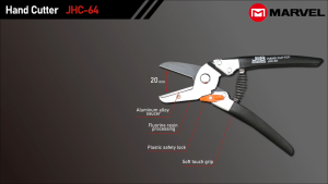 Marvel กรรไกรตัดรางสายไฟ รุ่น JHC-64 - Handy Cutter No.JHC-64