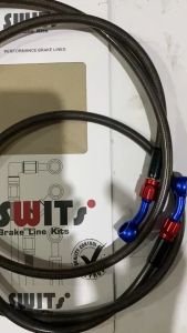 SELANG REM DEPAN ORIGINAL SWITS UKURAN 100CM 1 METER 90 DERAJAT UNIVERSAL SEMUA MOTOR IMPORT