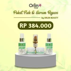 ORLIN PAKET FLEK & SERUM REJUV / PAKET GLOWING PENGHILANG FLEK
