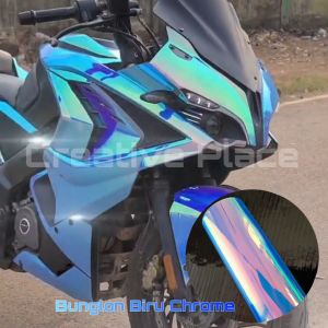 sticker skotlet motor bunglon krom / scotlite lembayung krom /skotlet chameleon chrome