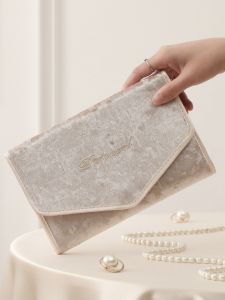 European Style Velvet Jewelry Bag Portable Travel Womens Accessories Storage Pouch for Earrings Rings Necklaces
