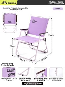 BSWOLF | Thickened Portable Kermit Chair