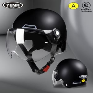 Yema | Summer Sun Protection 3C Certified New National Standard Motorcycle Half Helmet