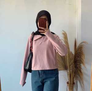 Baju Atasan Wanita Terbaru 2023: Crop Top Korea Style & Baju Polo Wanita