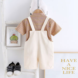 Shirt Straps Casual babys clothing sets baju baby boy clothes pakaian budak perempuan