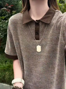 CHENMU | Vintage Style Breathable Mens Polo Shirt