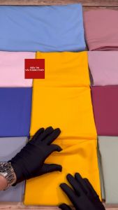 VẢI MAY ĐỒ LAM ĐI CHÙA - VẢI PHẬT TỬ - VẢI KATE SILK NHẬT