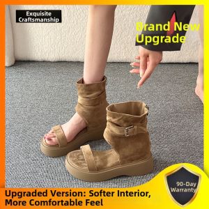 XUJIA | Height Increasing Roman Sandals 8cm