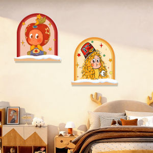 Cover-up Cartoony Self-adhesive Wall Sticker