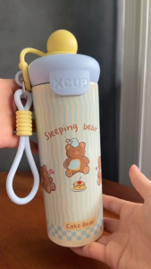 Tumbler Sweet Tale 600ml SUS 316 Botol Minum Anak Stainless Steel Free Gantungan - Tumbler lucu yang viral tahan panas dan dingin