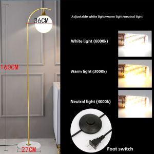 Scandinavian Starry Floor Lamp Personality Living Room Light Luxury and Simplicity Modern Magic Bean Vertical Reading Bedside Bedroom Table Lamp