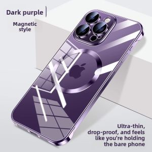 BOSKJUE | Ultra Thin Self-Attached Lens Film Case for iPhone 15 Pro Max