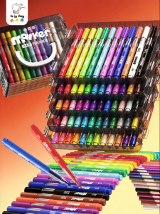 KABAXIONG | Non-leaking Layering Childrens Paint Markers