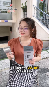 Quạt Sạc Cầm Tay Nanoco NHF4858G –  Có Sò Lạnh Pin Lithium Màu Vàng Gold – Làm Mát Mọi Lúc Mọi Nơi - BNK