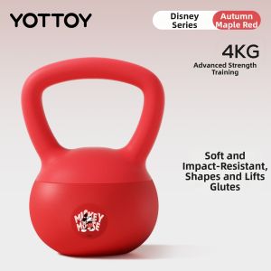 YOTTOY | Womens Home Fitness Equipment Soft Kettlebell Weight Loss and Shaping 6kg