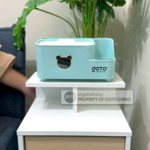 Goto Amethyst Tempat Tisu Kotak Tissue Rak Tisue Organizer Serbaguna