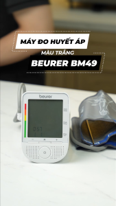 Máy đo huyết áp bắp tay BEURER BM49 nội địa Đức máy đo huyết áp nhận biết rối loạn nhịp tim GermanySnT 160155