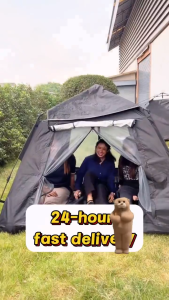 Hiker Tent Outdoor folding portable camping overnight rain-proof thickening automatic family tent