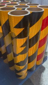 10cmx1/3M Twill Reflective Waterproof Tape Left or Right Reflector Self-adhesive Safety Warning Sticker Clear Sticker Truck