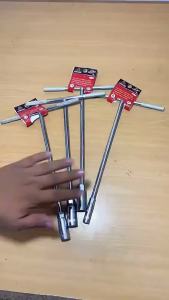Extended T-Wrench Hexagonal T-Socket Tool Available in 8mm 10mm 12mm 13mm & 14mm