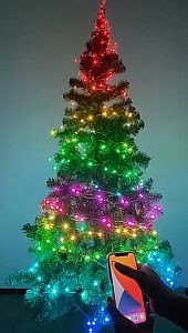 Đèn Led RGB Nháy Theo Nhạc Dài 10 Mét chống nước có chỉnh app Điện Thoại mẫu mới nhất