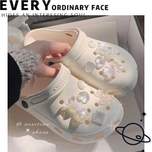 NQshop สินค้าคุ้ม รองเท้าแตะหัวโตแฟชั่น งานสวยดีไซน์เก๋น้ำหนักเบา มีกันลื่นให้แน่นๆ แถมตัวติดให้น่ารักกรุบ รีบเลย