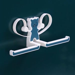 Hanger Storage Fantastic Punch-Free Balcony Clothes Drying Storage Multi-Functional Home Wall-Mounted Wall Hanger Clothes Storage Rack