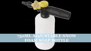 [READY STOCK] 750ML ADJUSTABLE SNOW FOAM BOTTLE FOR BOSCH AQUATAK 100 110 120 125 130 HIGH PRESSURE CLEANER WATERJET ADJUSTABLE SOAP BOTTLE SABUN