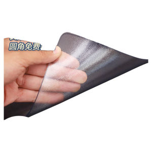 Soft Plastic Glass PVC Tablecloth Waterproof Oil-Proof Disposable Anti-Scald Transparent Thick Coffee Table Placemat Desktop Protective Film