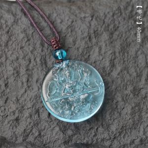 Phong Cách Cổ Điển Bùa May Mắn Tượng Phật Bù Da Cầu Bạc 925 Đồ Trang Sức Thời Trang Phụ Kiện Cho Cặp Đôi