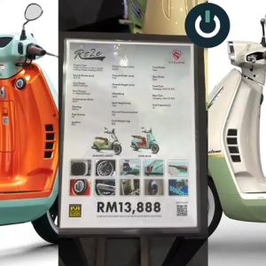 CYCLONE RT2E Stylist Scooter Model 2024 Pre order Rt2E Price - Lazada