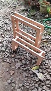 Rak Penyimpanan Sepatu & Sandal Kayu Aesthetic untuk Menyimpan Sepatu & Sandal