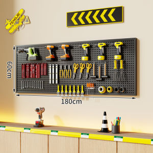 Multifunctional Wall Mounted Stainless Steel Perforated Sheet Shelving