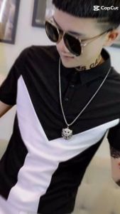 Áo Polo áo polo nam cộc tay chất cotton cách điệu phong cách năng động cá tính H20