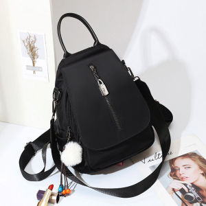 Fashionable Oxford Cloth Backpack Womens Dual-Shoulder Bag Design Sensation Niche Small Trendy Backpack for Casual Use