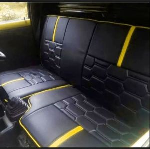 sarung cover jok mobil new carry dan L300 pick up motif sarang tawon