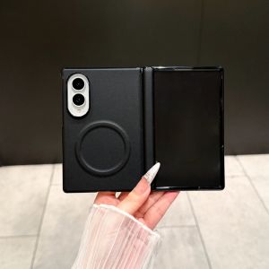 PU Leather for Magsafe Z Fold8 Wide Candy Color Wireless Charge Case for Samsung Galaxy Z Fold 8 Screen Protector Magnetic Cover