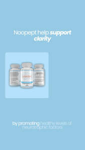Nootropicsnow Noopept 10mg 30 Capsules - High Potency Nootropic for Cognitive Support & Fast Focus