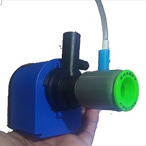 Pompa protein skimmer diy modifikasi pompa tipe 1600 standar