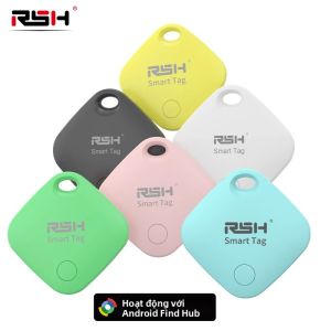 RSH GPS Tracker Thẻ Bluetooth Android Công Cụ Tìm Được Chứng Nhận Google Hoạt Động Với Google Find Hub Định Vị Ứng Dụng Cho Pixel Vật Dụng Xiaomi