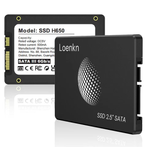 High Performance SATA 3 SSD 120GB/240GB/480GB/512GB Multi-Capacity Options Shockproof Durable Easy Installation Compatible with Desktop Laptop and Microcomputer Desktop Hard Disk Reliable Solid State Hard Disk