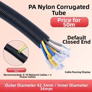 Non-flame-retardant Plastic Corrugated Tube Waveguide Soft Sleeve