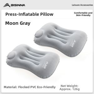 BSWOLF | Inflatable Portable Pillow for Camping Travel Nap and Lumbar Support