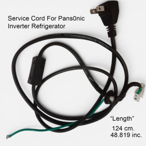 Service Cord For Pans0nic Inverter Refrigerator 124 cm Length